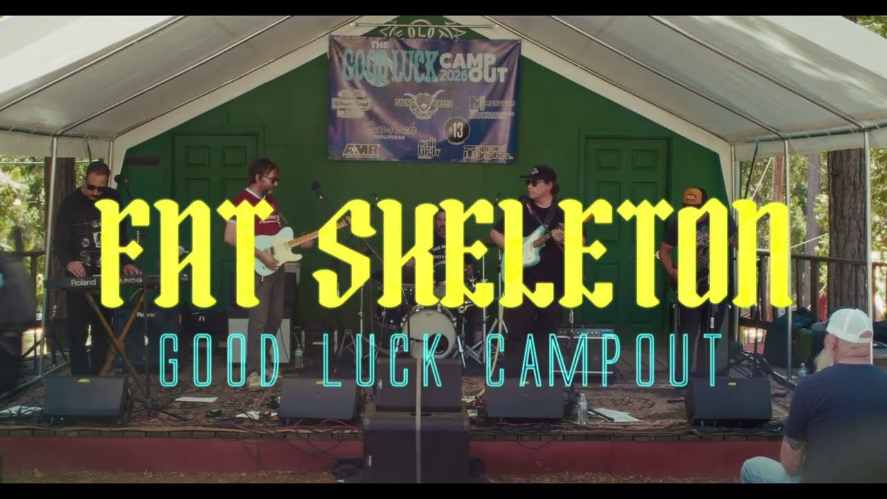 Fat Skeleton performing at the Goodluck Campout